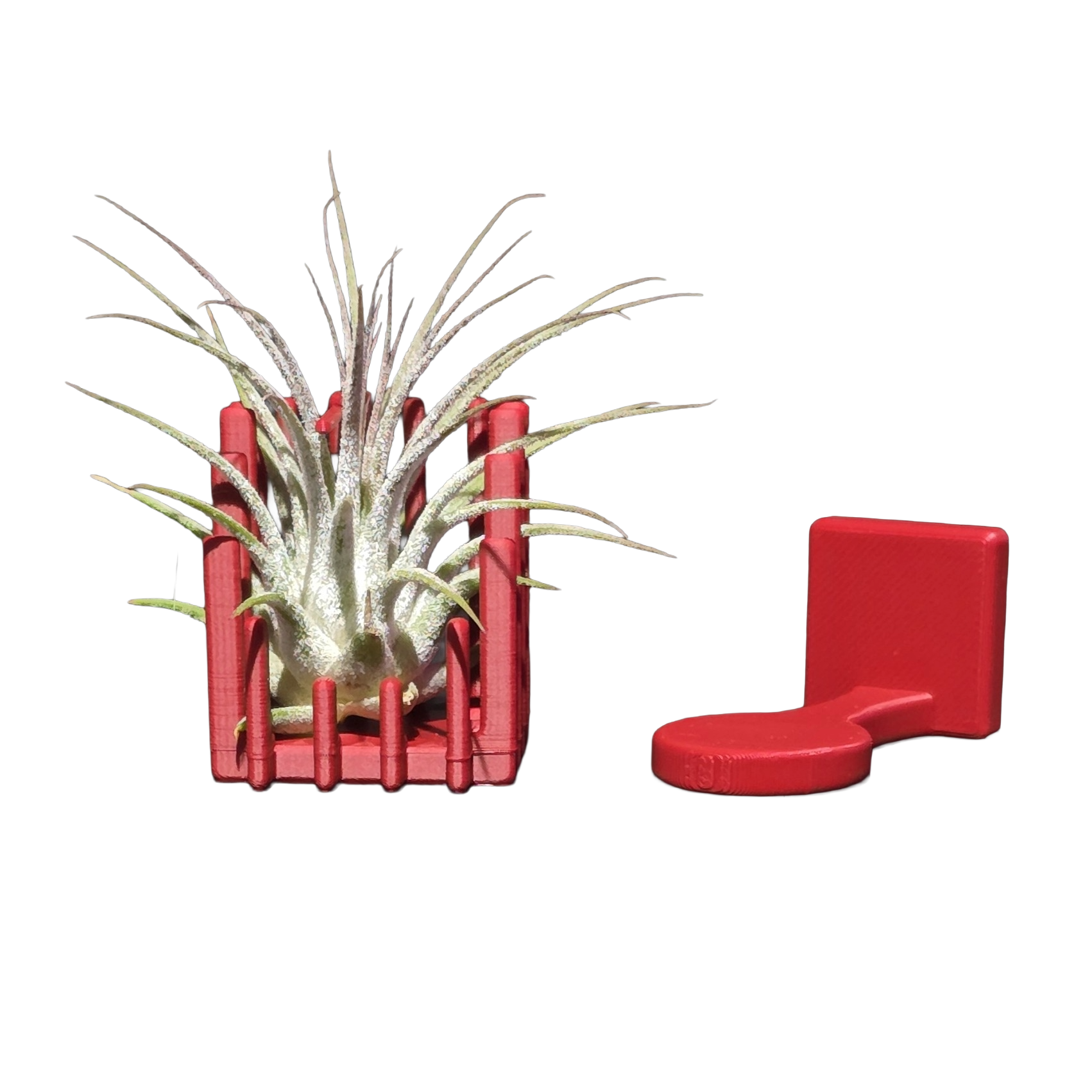 Support Magnétique Artisanal pour Plante Aérienne